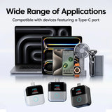 140W Auto Disconnect Full Charge Splitter Type-C Smart Charging Separator Digital Display 140W PD Fast Charging Adapter